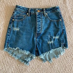 Free People high-waisted shorts